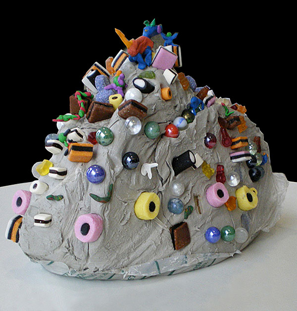 Angry House sculpture