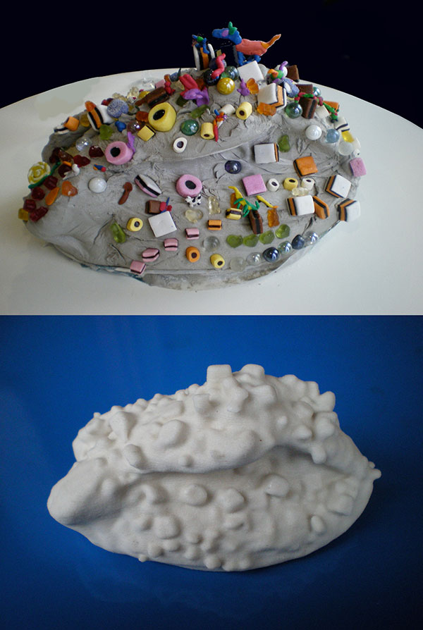 Angry House sculpture