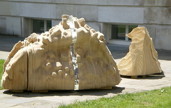 Angry House sculpture